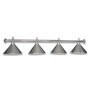 LAMPE CHROM MIT 4 SCHIRMEN CHROM