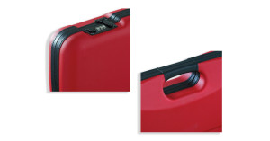 LONGONI KOFFER ABS ROT 2 X 4