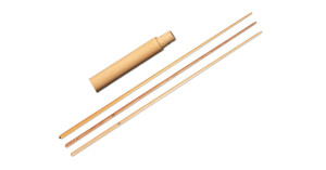 Queuebrücken aus billigem Holz, Ahorn oder Esche.