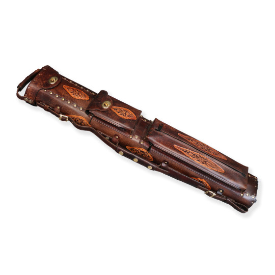 Carquois en cuir pour pool-Queues "Flagstaff