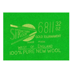 TAPIS BILLARD SNOOKER STRACHAN 6811 TOURNAMENT 32 oz.
