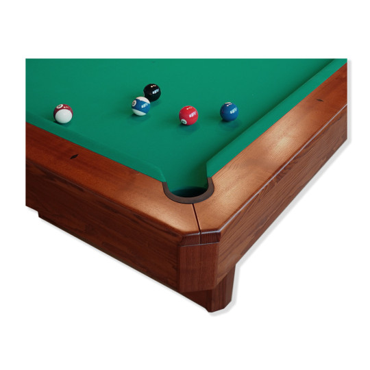 Table de billard américain ZAFFIRO 8' - fabriquée en Suisse et en Italie