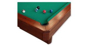 Table de billard américain ZAFFIRO 8' - fabriquée en Suisse et en Italie
