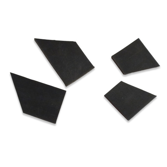 CAOUTCHOUC D'ANGLE (FACINGS) POUR BANDES POOL 3-6 MM