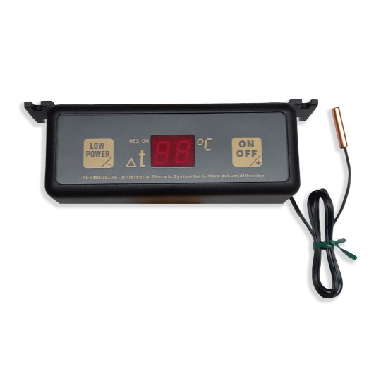 Digitaler Temperatur-Regler für Billardtische - mit Thermostat. 230 V