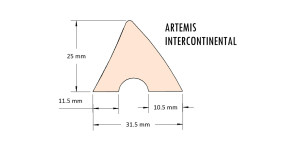 BILLARD BANDENGUMMI ARTEMIS INTERCONTINENTAL