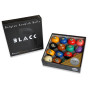 Billes ARAMITH BLACK TOURNAMENT. Pour pool, fabriquées en Belgique.