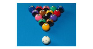 Billes ARAMITH BLACK TOURNAMENT. Pour pool, fabriquées en Belgique.