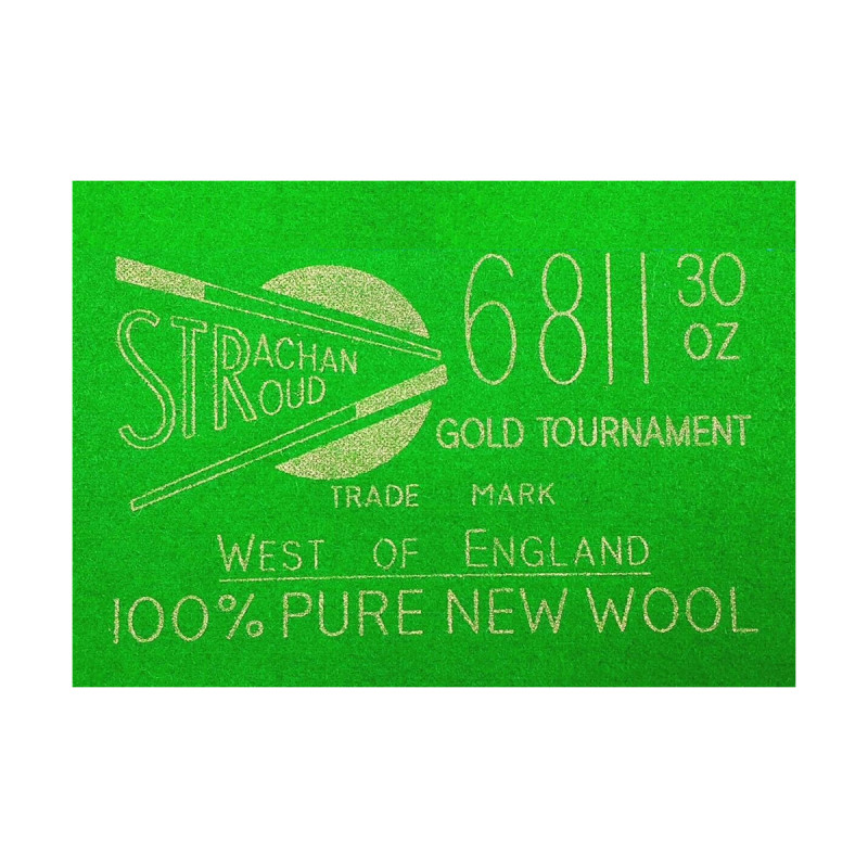 Tapis snooker (drap billard) Strachan 6811 Tournament.
