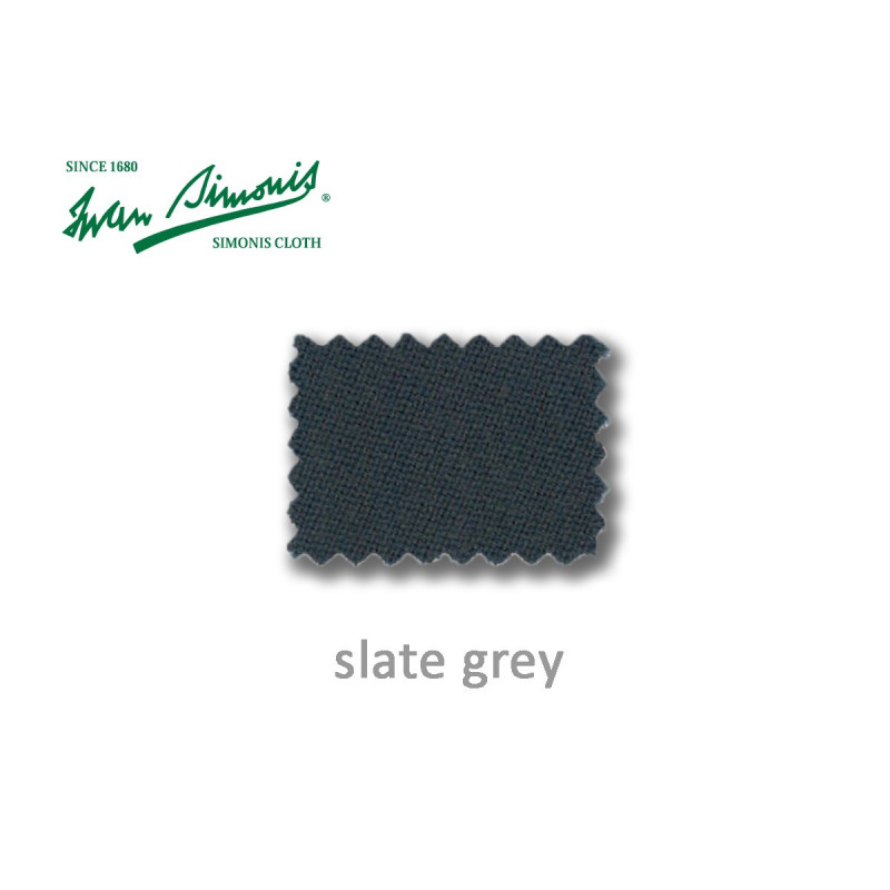 tapis billard couleur gris ardoise - slate-grey.