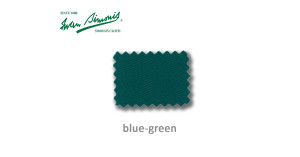 Billardtuch Simonis in der Farbe Blau-Grün.
