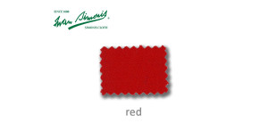 DRAP DE BILLARD SIMONIS 760 EN COULEUR ROUGE (RED)