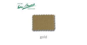Tapis debillard en couleur or (Gold)