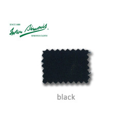 Tapis de billard en couleur noir.