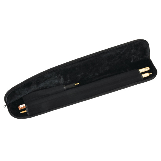 housse pour queue de billard noir