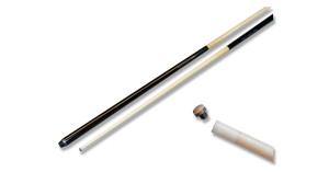 Artemis Queue 1-teilig, RC braun, 145 cm mit 12 mm Schraubleder