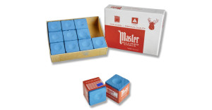 CRAIE DE BILLARD MASTER - 12 CUBES PAR BOÎTE
