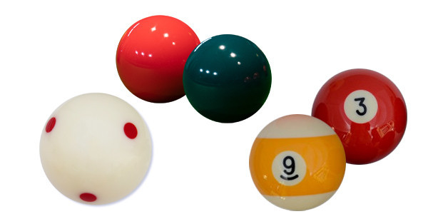 BILLES DE BILLARD INDIVIDUELLES