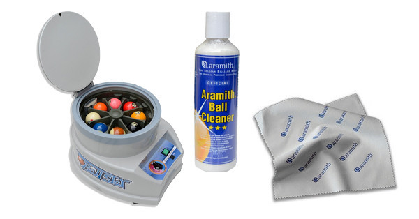 NETTOYAGE DES BILLES DE BILLARD